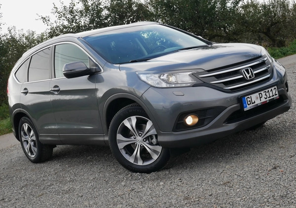 Honda CR-V cena 67900 przebieg: 147197, rok produkcji 2013 z Tarnogród małe 781